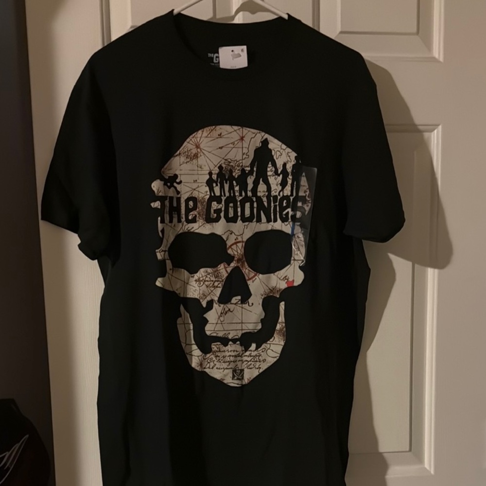 Black The Goonies Graphic T-Shirt